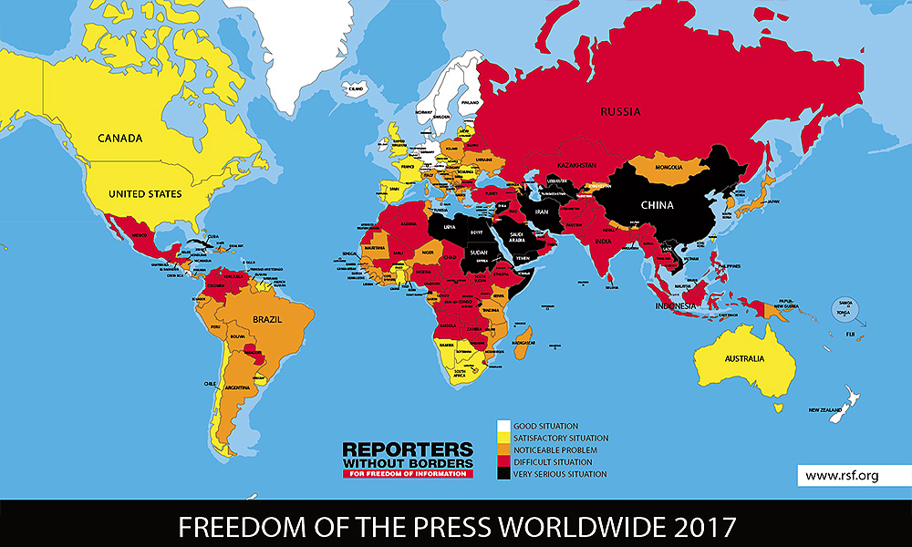 M'sia scores poorer marks in press freedom, but better ranking