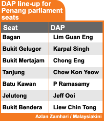 dap line up for penang parliament seats 210208