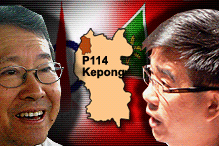 kepong parliament seat tan seng giaw and lau hoi keong