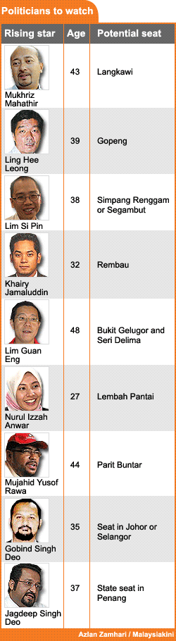 rising stars in 2008 general election 190208