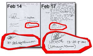 uthayakumar signatures feb 14 and feb 17