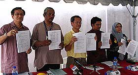 barisan rakyat 230208 memo