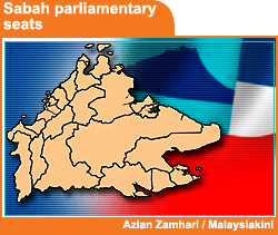 sabah parliamentary seats 210208