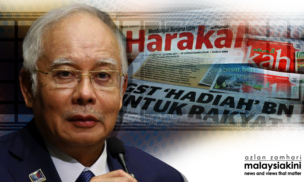 Malaysiakini In Najib Vs Harakah Parties To Reveal Their Positions Next Week
