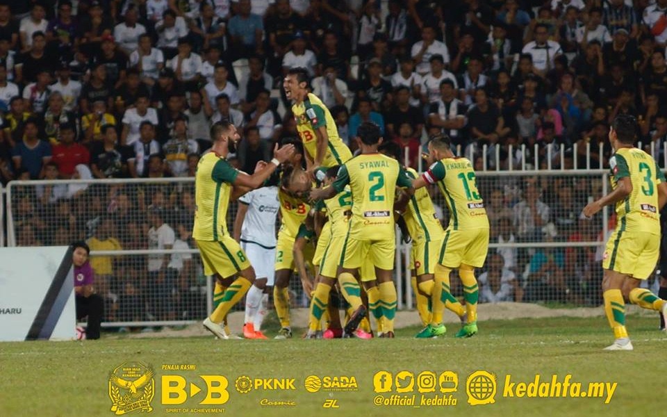 Gaji pemain Kedah sempurna