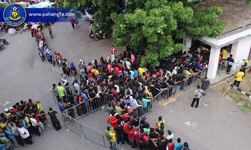 Jualan tiket: Di Pahang tenang