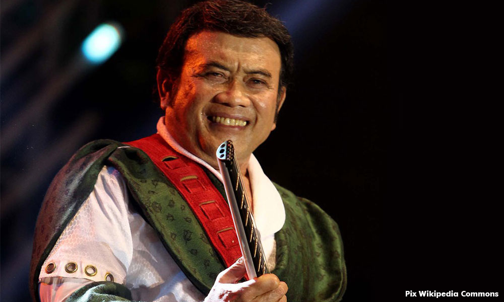 Raja Dangdut mahu cuba jadi presiden lagi