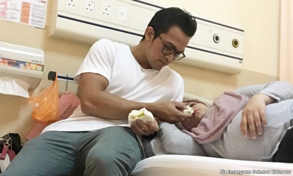 Saharul Ridzwan bersyukur dikurniakan bayi lelaki