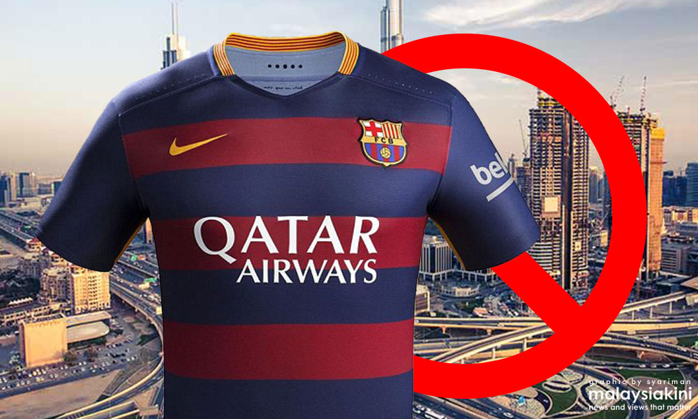 Pakai jersi Barcelona boleh dipenjara 15 tahun
