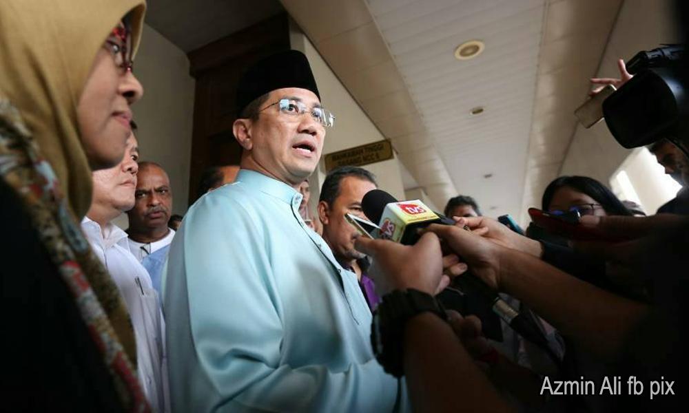 Azmin tegur Wong Chen