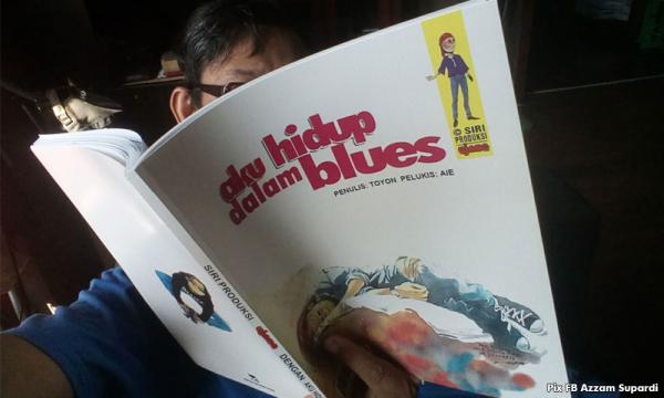 Watak Di Sebalik Komik Aku Hidup Dalam Blues Meninggal Dunia