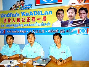 pkr gopeng candidates 260208 with banner