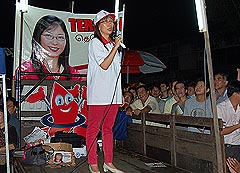 seputeh parliamentary seat campaign 290208 lorry