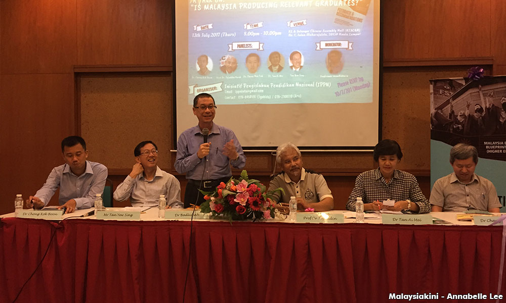 ‘Malaysia does not have a single university’