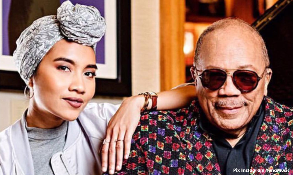 Quincy Jones ingatkan Yuna agar rendah diri