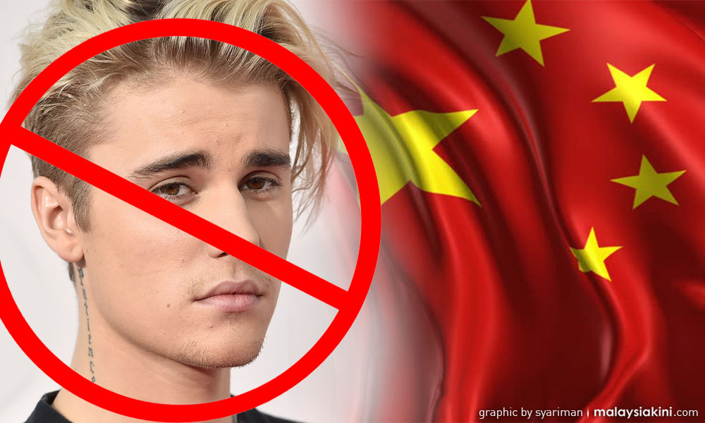 Justin Bieber tak dialu-alukan di China