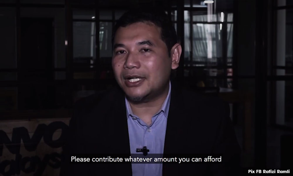 Rafizi mohon sumbangan bayar saman RM300,000 NFC