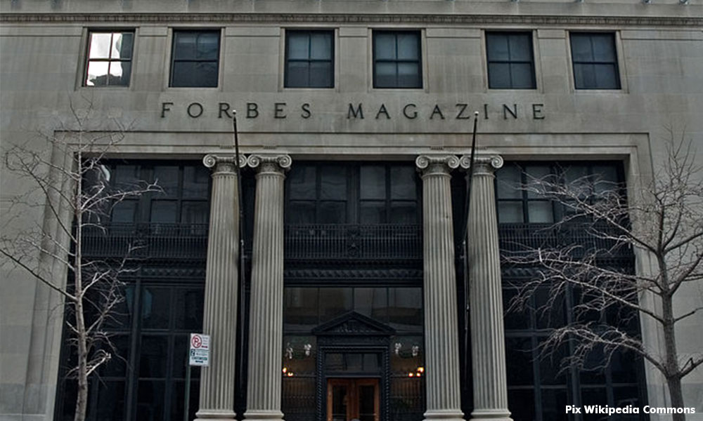 Syarikat milik Vijay Eswaran disiar dalam Forbes timur tengah