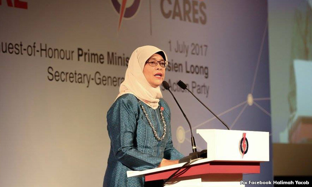 Halimah Yacob wanita pertama jadi presiden Singapura
