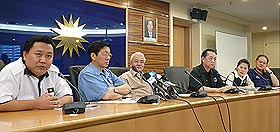 mca press conference 010308 full scene