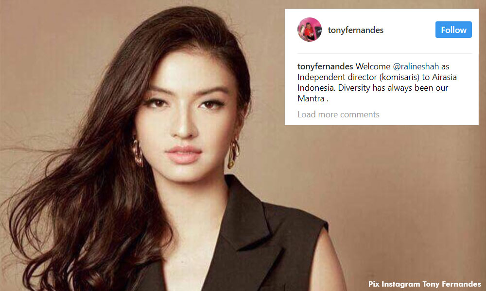 Raline jadi pengarah bebas AirAsia Indonesia