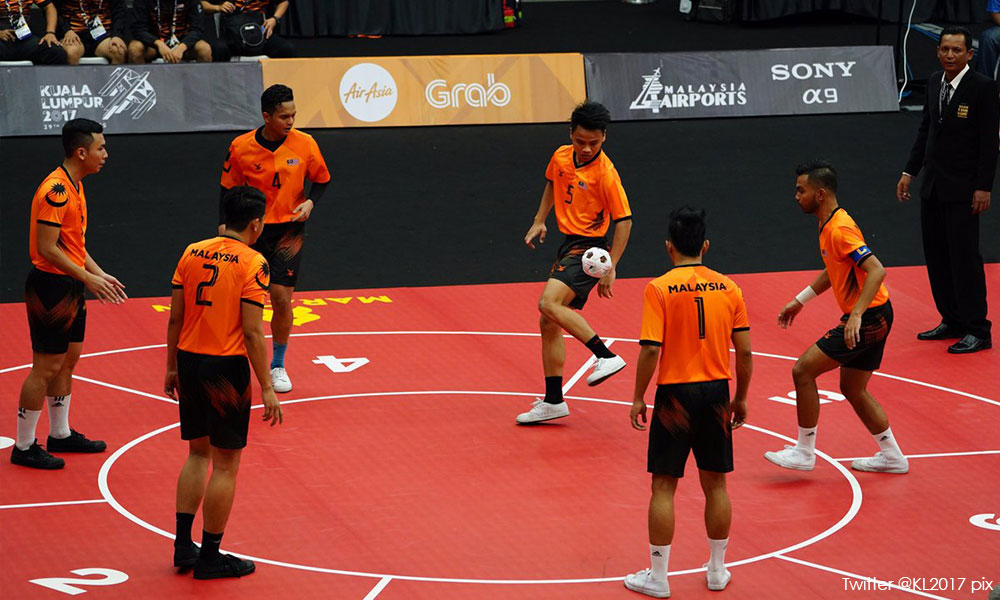 Chinlone pingat emas pertama Malaysia