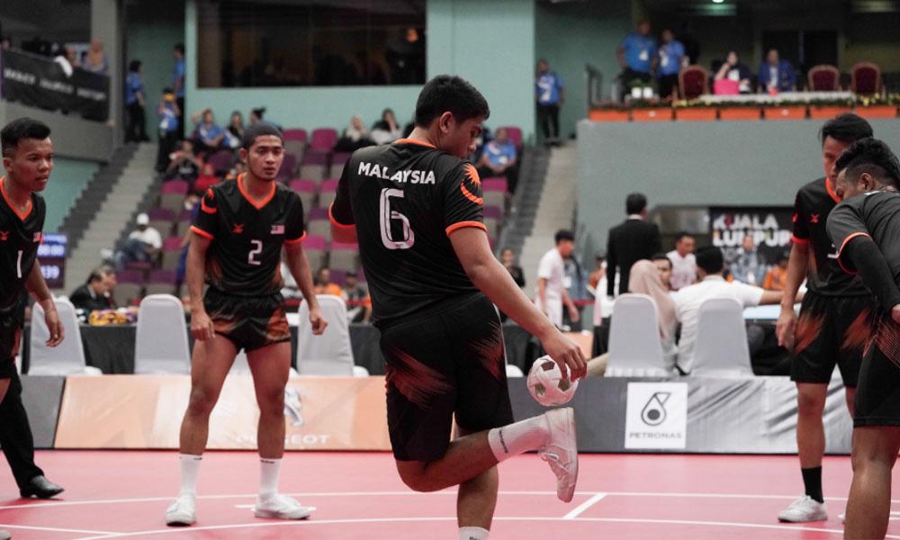 Thailand halangan emas regu berpasukan lelaki negara