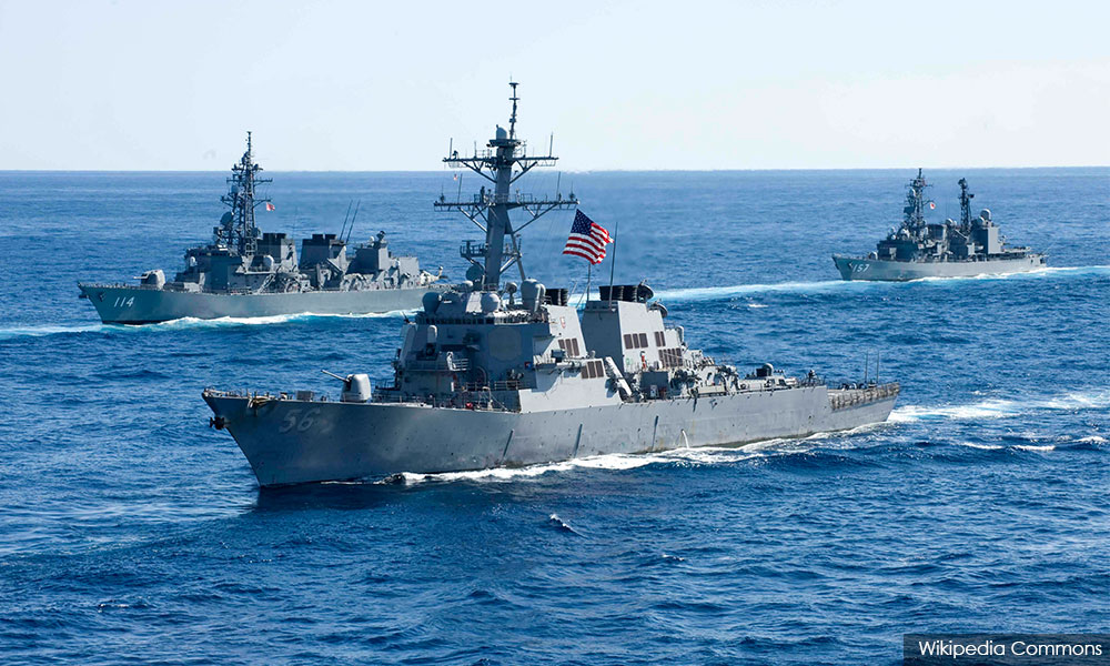 US warship collision exposes S'pore-M'sia sea dispute
