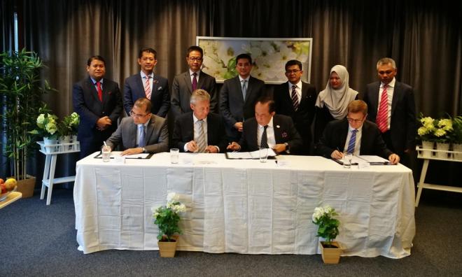 Signing of Landmark Agreement Between Central Spectrum (M ...