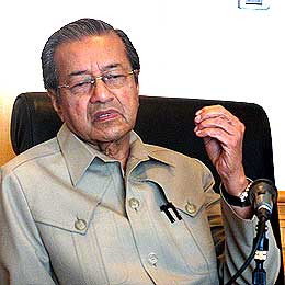 mahathir interview 050308 weight