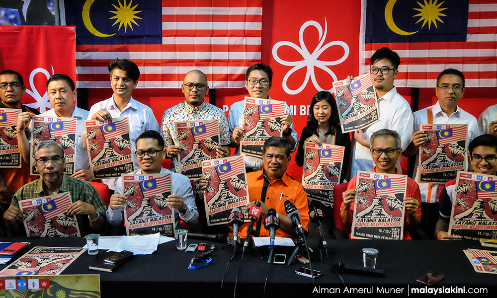 HARAPAN sasar 100,000 demo antikleptokrat