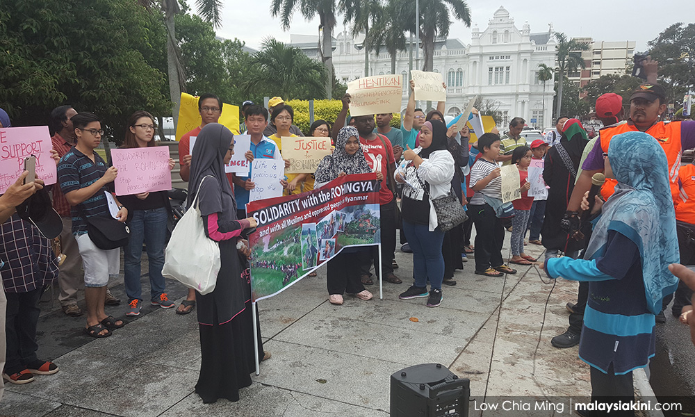 It's genocide, say Penang activists rallying for the Rohingya