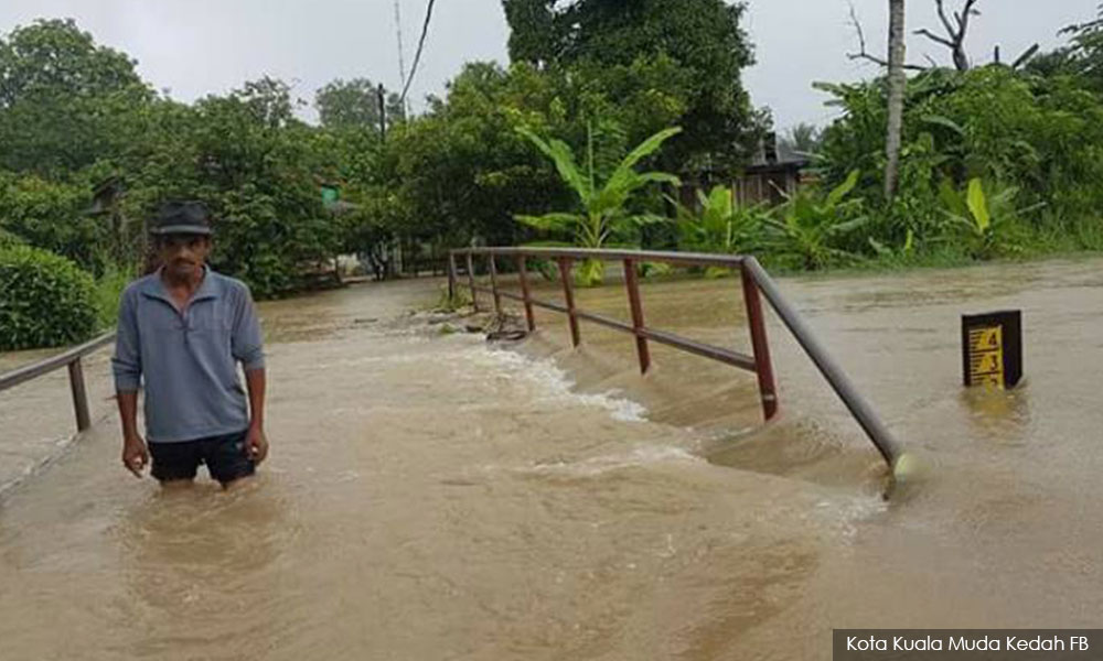 Banjir di Kedah beransur pulih
