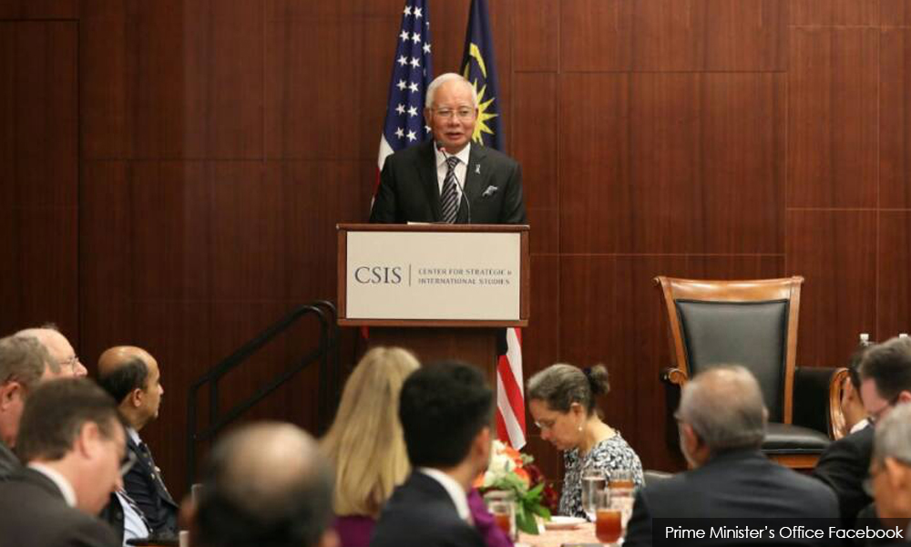 Najib dakwa ada komplot dengan Amerika untuk tukar rejim
