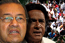 mahathir and samy vellu and indian community