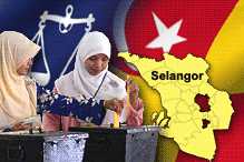 bn and selangor vote