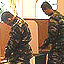 military postal vote casting