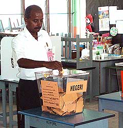 polling day 080308 kulasegaran