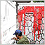 abdul rashid ec chairman house red paint splashed 060308