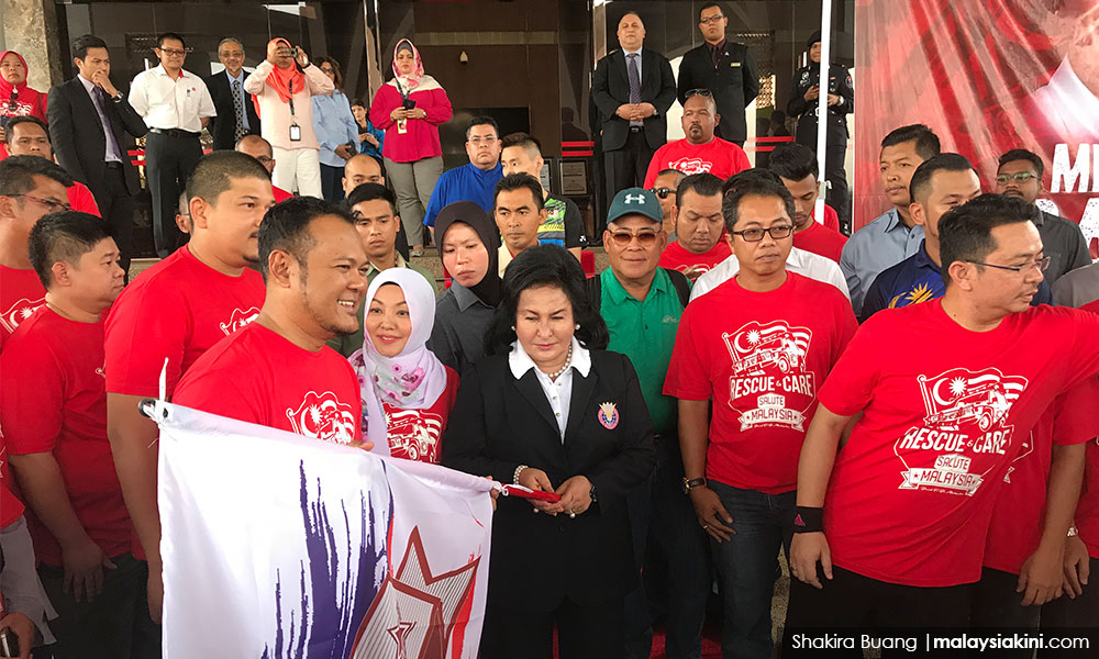 Rosmah lancar misi bantuan banjir ke utara