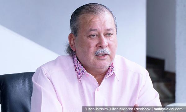 Zaid Zamihan hina sultan Johor