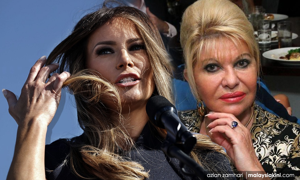 Melania takes dim view of Ivana Trump's 'I'm first lady' comment