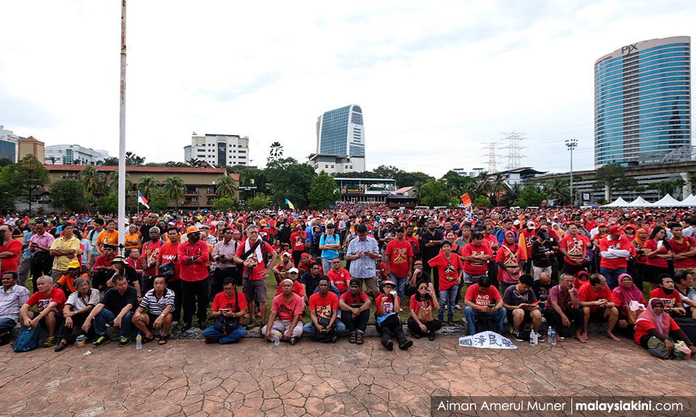 Cops want to quiz anti-kleptocracy rally organisers