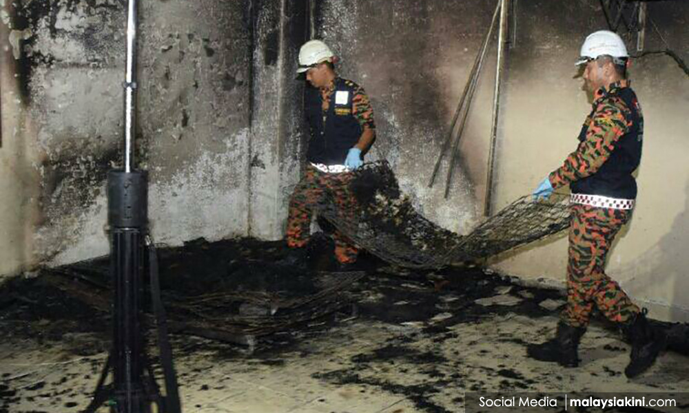 Asrama akademi tahfiz terbakar