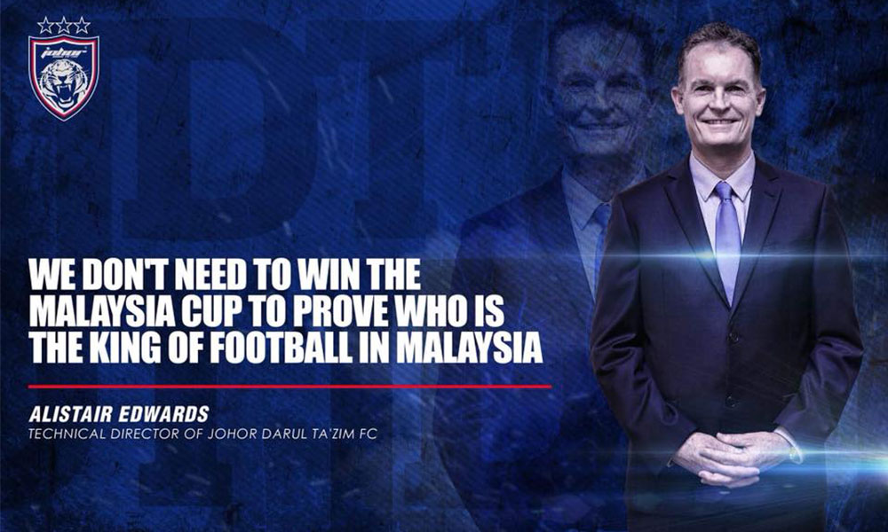 JDT tak perlu Piala Malaysia sebagai bukti