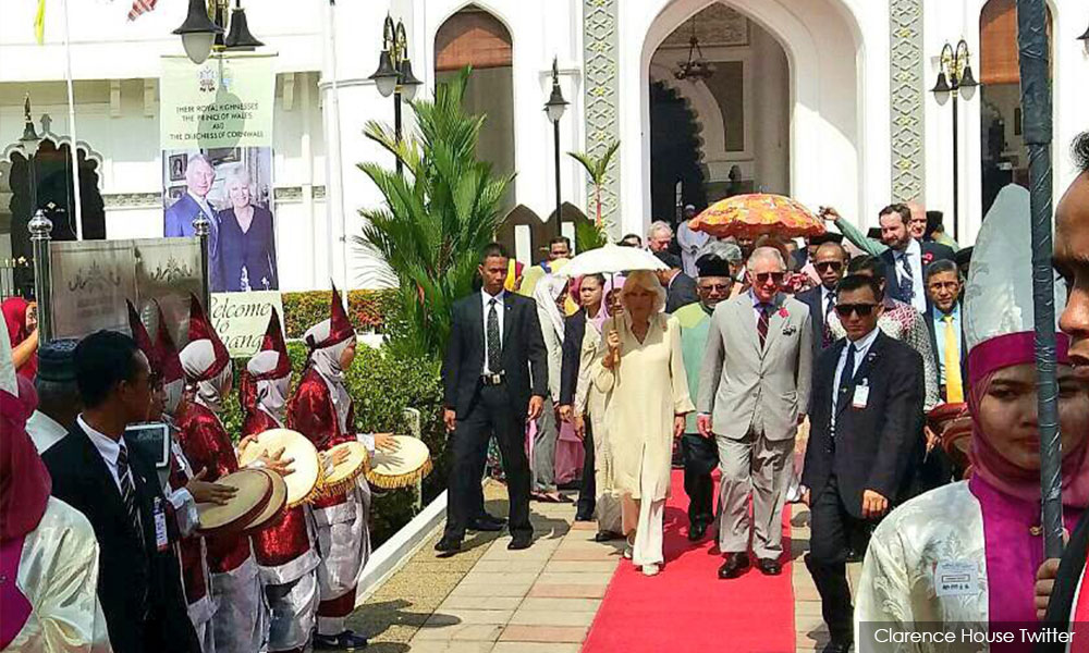 Prince Charles, Camilla visit places of worship in Penang