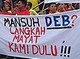 umno shah alam demonstration 190308