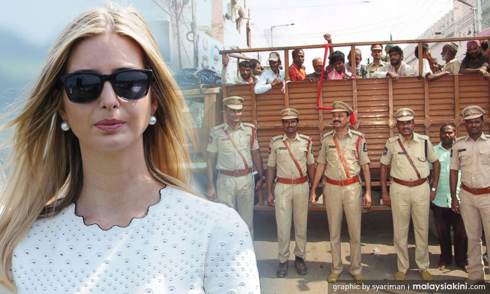Hyderabad clearing out beggars and dogs for Ivanka Trump visit