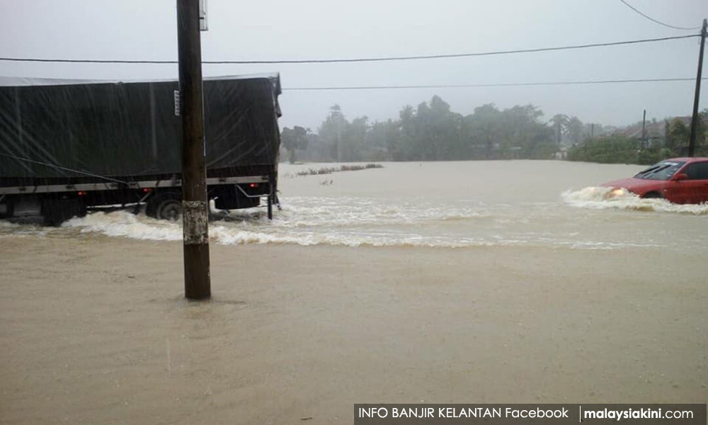 Banjir di Pahang, Terengganu dan Kelantan tambah buruk