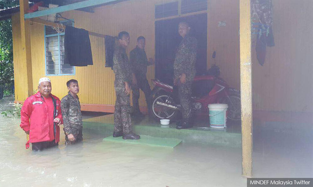 Mangsa banjir pantai timur terus meningkat petang ini